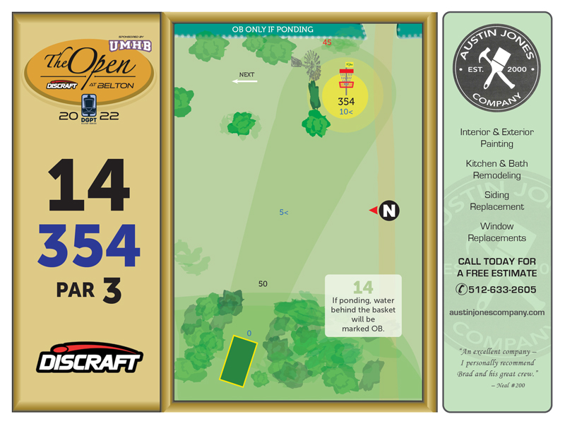 Hole 14 - The Open Course