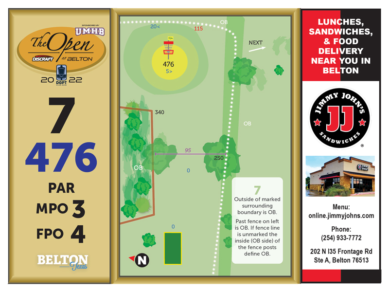 Hole 7 - The Open Course